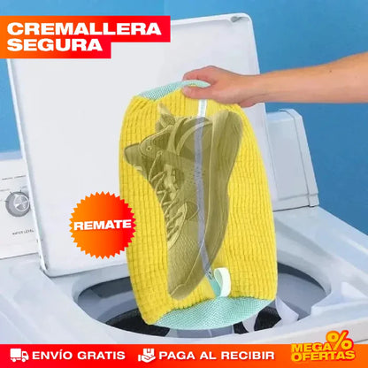CLEAN SHOE® -BOLSAS PARA LAVAR ZAPATOS EN LAVADORA