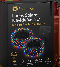 Luces con Panel solar